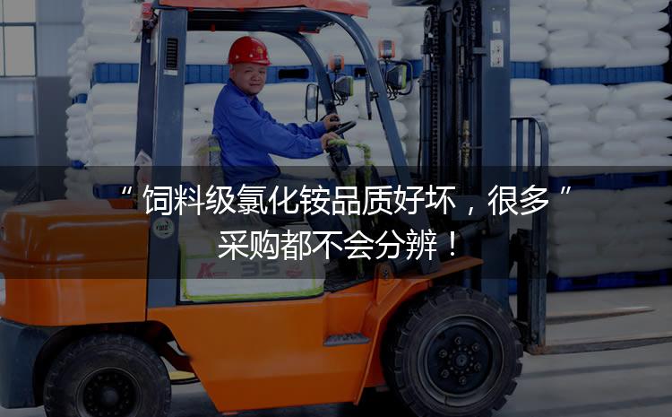 飼料級(jí)氯化銨品質(zhì)好壞，很多采購(gòu)都不會(huì)分辨！